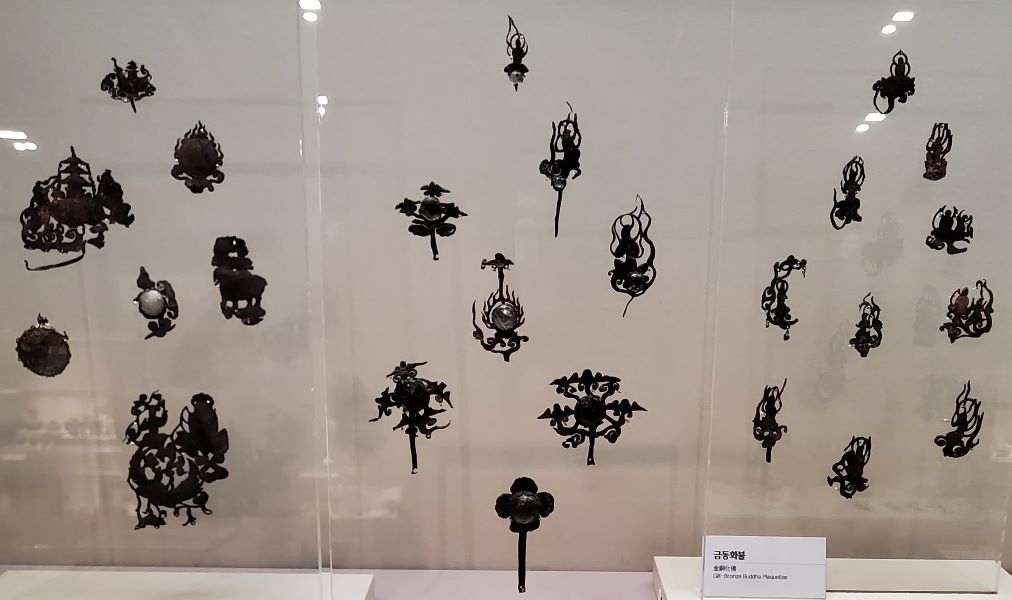 금동불 부처님들